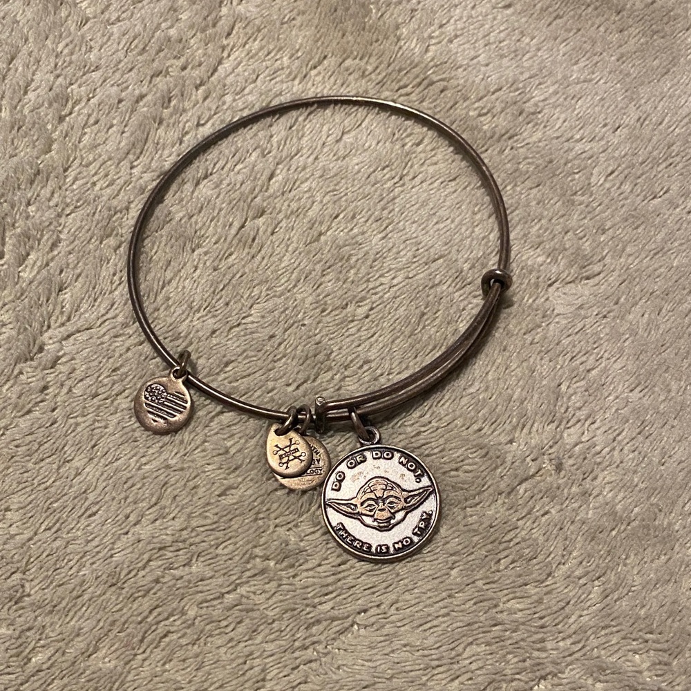 Alex and Ani Disney Yoda Bracelet